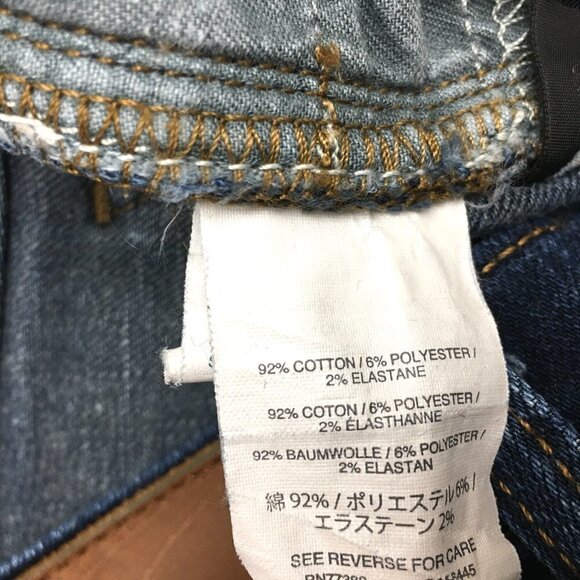 J. Crew Women's Jeans Toothpick Straight Leg Dark Wash Stretch size 28 - Picture 7 of 8